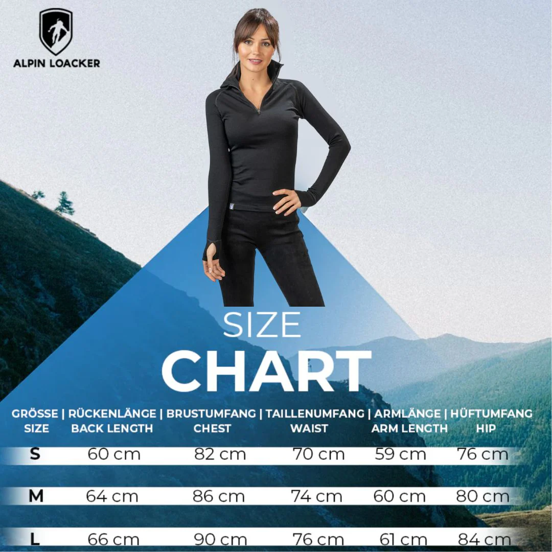 Merino Langarmshirt mit Zip Damen 230g/m2 - Image 7