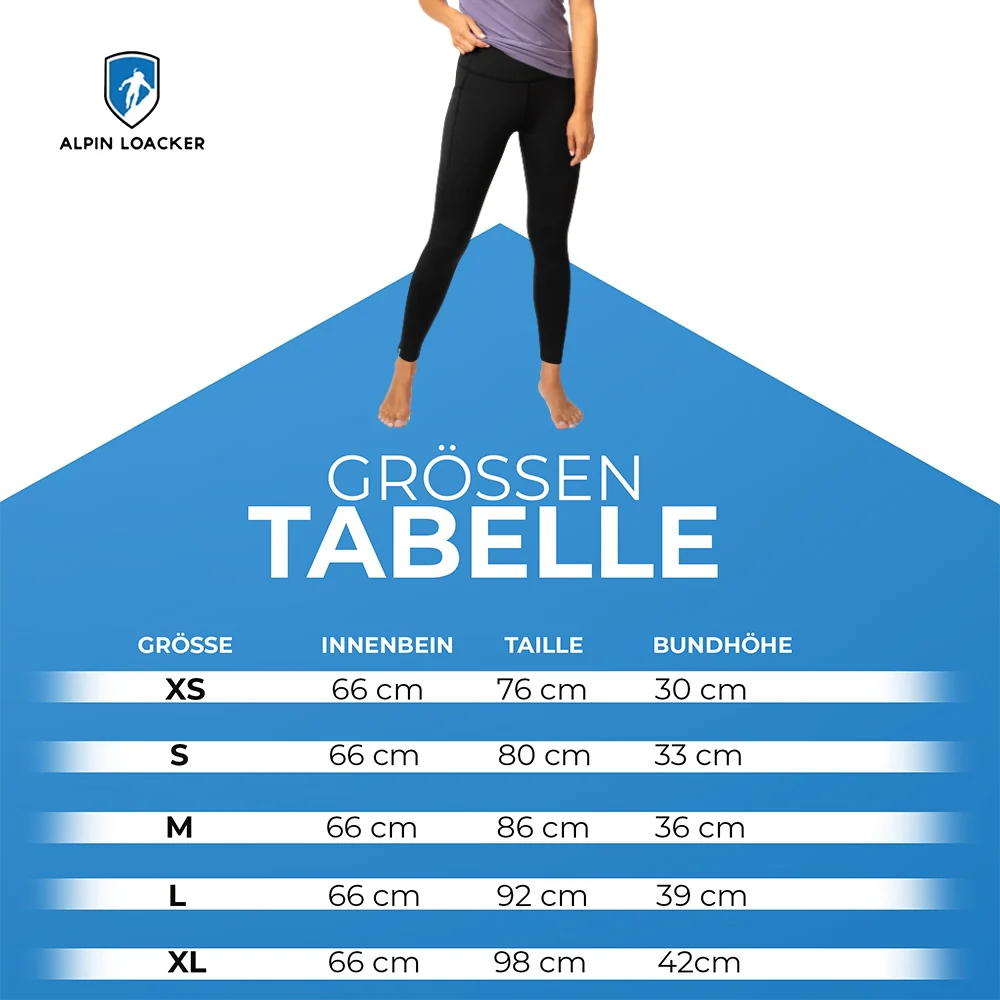 Merino Leggings/Hose Damen - 290 g/m2 - Image 7